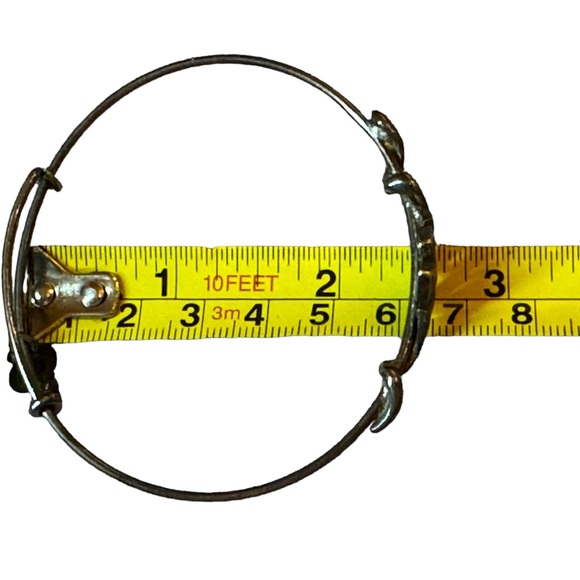 Alex and Ani Endless Knot Bangle Wrap Bracelet in Rafaelian Silver Over Copper - Picture 6 of 9